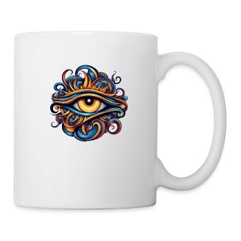 Festisolar - Eye of Horus - Oudjat Eye - Mug - white - Right