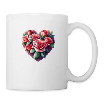 Wedding, Love, Engagement, Valentine's Day, Mother's Day - Mug - white - Right
