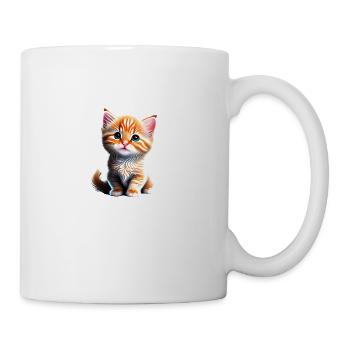 Bengalkatze Katze Kätzchen Kater Katzenbesitzer - Tasse - Weiß - Rechts
