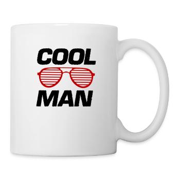 cool man - Tasse - Weiß - Rechts