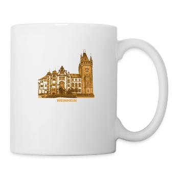 Château de Weinheim Hôtel de ville Bergstraße Baden-Württemberg - Mug blanc - blanc - Droite