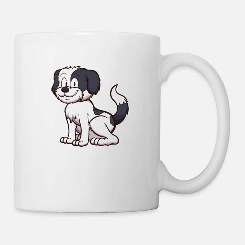 Cute Shih Tzu Dog - Mug - white
