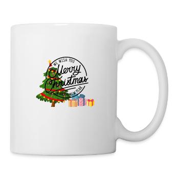 merry christmas - Tasse - Weiß - Rechts