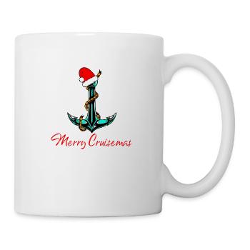 Joyeux Cruisemas Croisière familiale Noël - Mug blanc - blanc - Droite