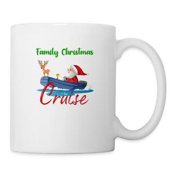 Croisière de Noël en famille 2023 (Garantie du prix le plus bas) - Mug blanc - blanc - Droite
