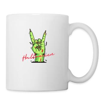 Roches d’Halloween - Mug blanc - blanc - Droite