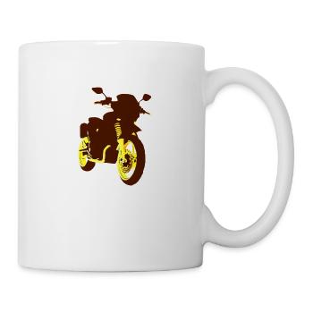 Motorcycle Motorcyclist Motorcross Motorcycle Fan - Mug - white - Right
