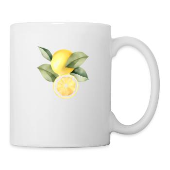 Lemon Fruit Lemon Nutrition Healthy - Mug - white - Right
