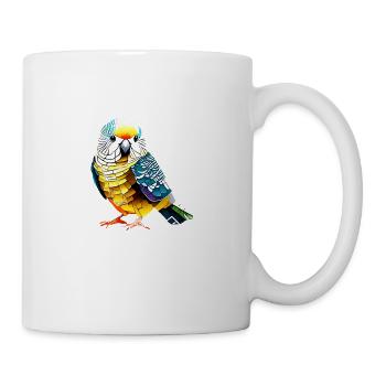 Budgie Bird Owner Cockatiel Bird - Mug - white - Right