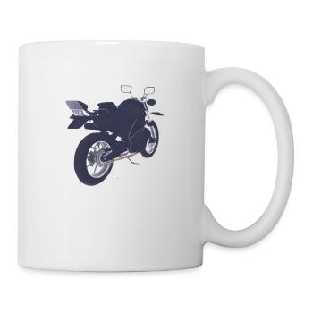 Motorcycle Motorcyclist Motorcross Motorcycle Fan - Mug - white - Right