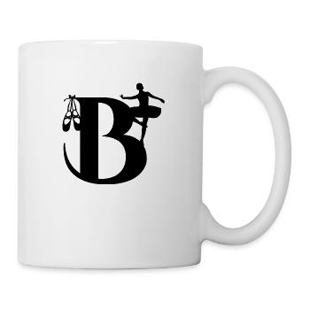 Ballerina Letter B - Mug - white - Right