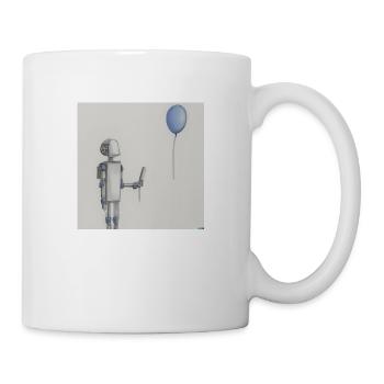 Robot Balloon - Mug - white - Right