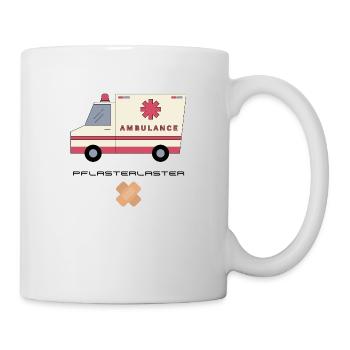 Pflasterlaster - Tasse - Weiß - Rechts