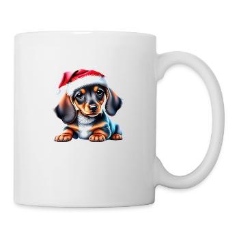 Dachshund Christmas X-Mas Dog Dachshund Puppy - Mug - white - Right