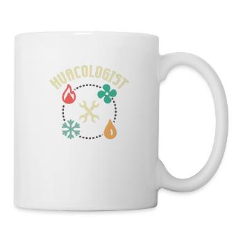 HVACOLOGIST AC Tech Installateur Technicien CVC - Mug blanc - blanc - Droite