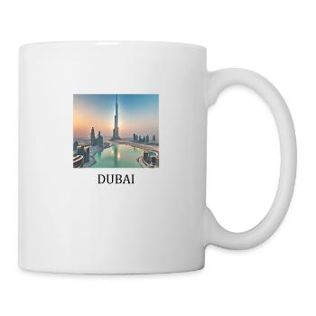 Dubai - Tasse - Weiß - Rechts