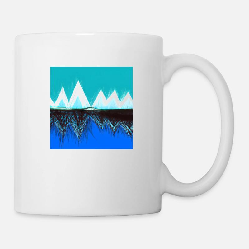 Dreamlike highs and hidden lows - Mug - white