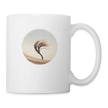A tree in the wind - Mug - white - Right