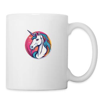 Licorne - Mug blanc - blanc - Droite