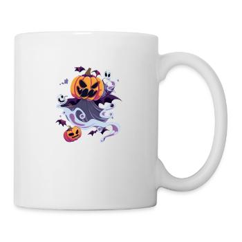 Halloween - Tasse - Weiß - Rechts