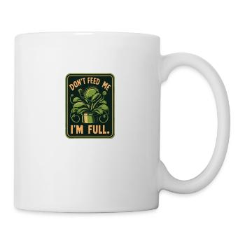 Venus Flytrap Retro Vintage Design Carnivores - Mug - white - Right