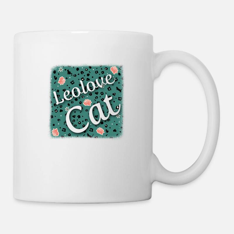 Leolove cat - Mug - white