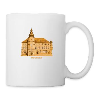 Mücheln Rathaus Geiseltal Saale Saxe-Anhalt - Mug blanc - blanc - Droite