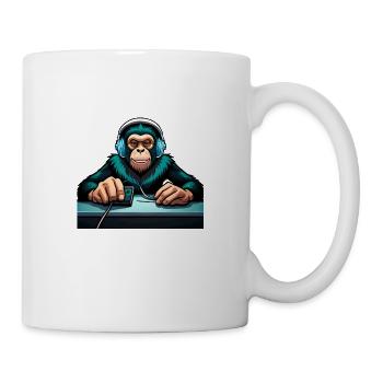 Chill Ape - Tasse - Weiß - Rechts