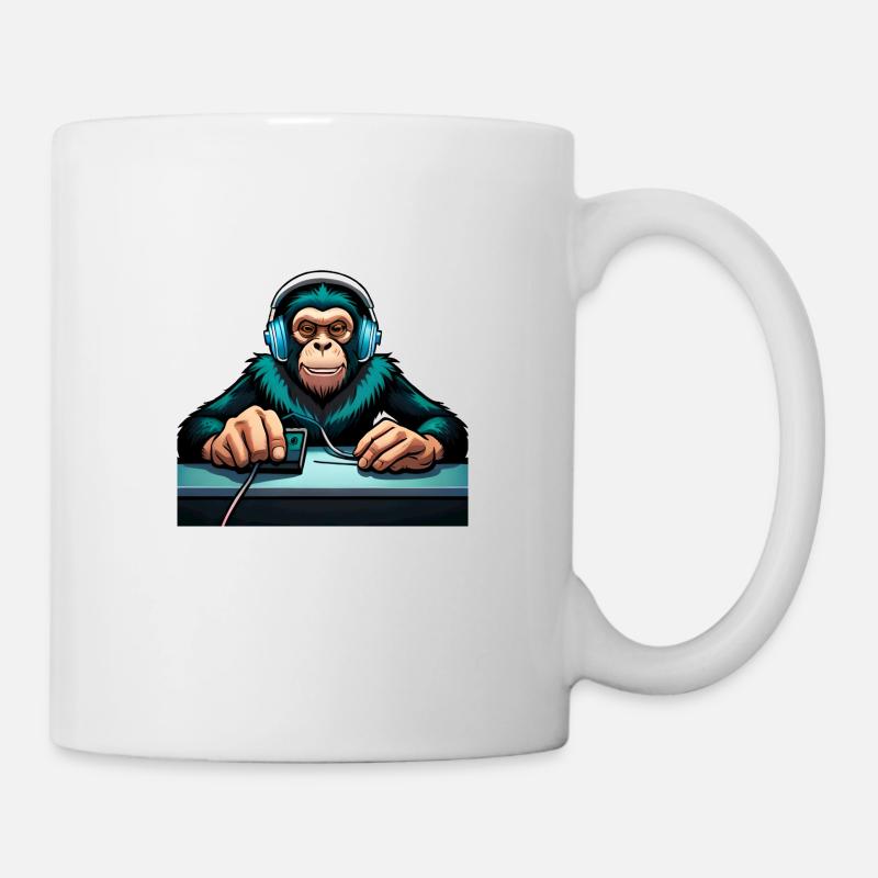 Chill Ape - Tasse - Weiß