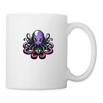 Troy the Octupus - Tasse - Weiß - Rechts