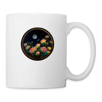 Rose - Tasse - Weiß - Rechts