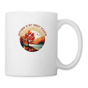 Herbst - Autumn is my Spirit Season - Mug - white - Right
