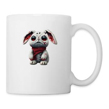 Zombie Rabbit Plush Toy - Mug - white - Right