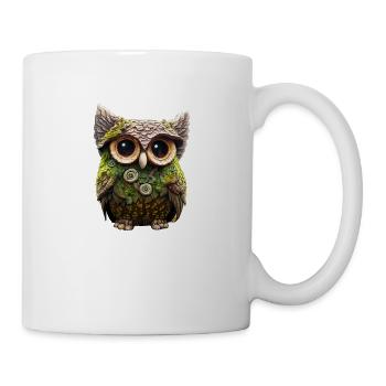 Wooden Owl - Mug - white - Right