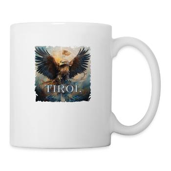 Tyrolean eagle loyal to the state of Tyrol, golden eagle - Mug - white - Right