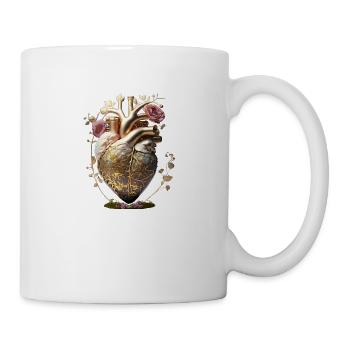 Golden Heart - Mug - white - Right