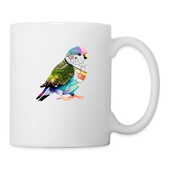 Budgie Bird Bird Owner Cockatiel - Mug - white - Right