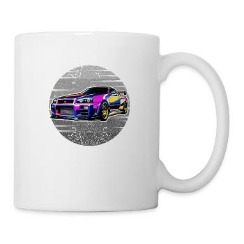 Jdm / Tuning / Turbocharger / Rims / Chiptuning - Mug - white - Right