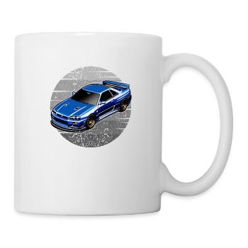 Jdm / Tuning / Turbocharger / Rims / Chiptuning - Mug - white - Right