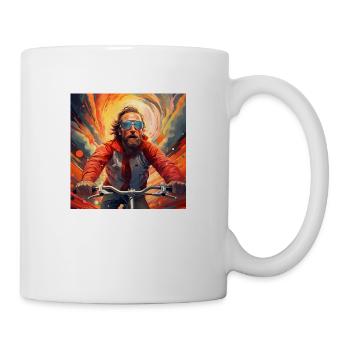 Cool Cyclist - Mug - white - Right