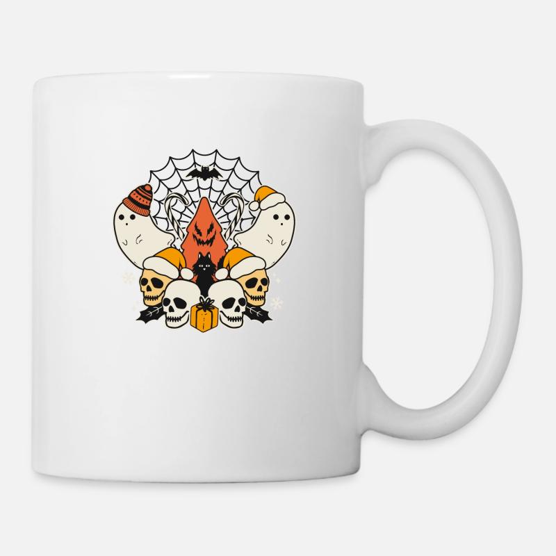 Spooky Halloween - Tasse - Weiß