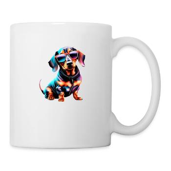 Teckel Chien Teckel Chippy Dogs Propriétaire de chien - Mug blanc - blanc - Droite