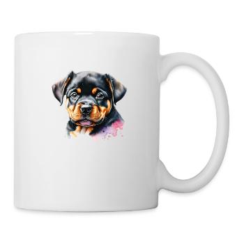 Rottweiler Dog Rottweiler Puppy Dogs Dog Puppy - Mug - white - Right