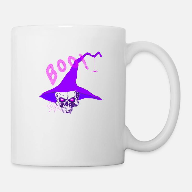 Boo! - Tasse - Weiß