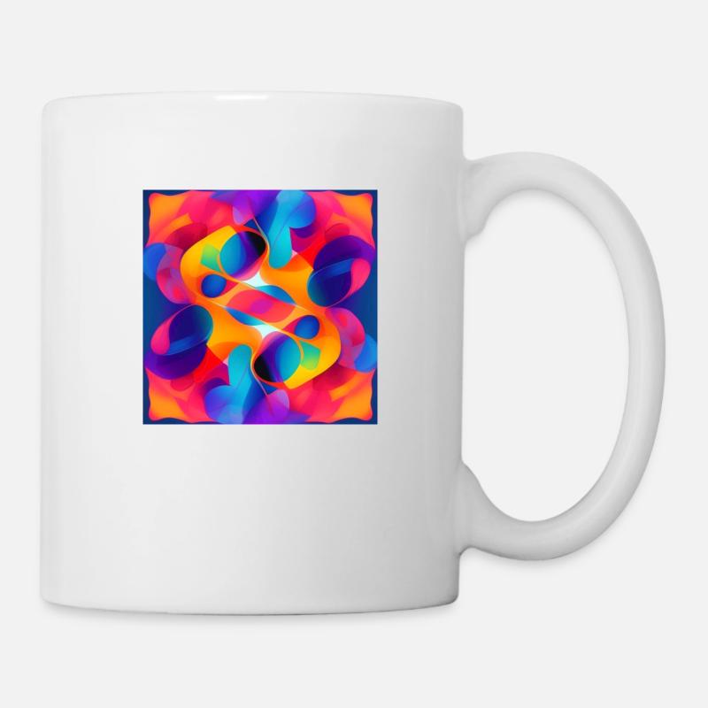 Abstrait - Mug blanc - blanc