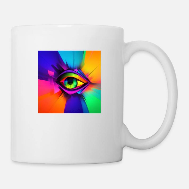 Résumé oculaire - Mug blanc - blanc