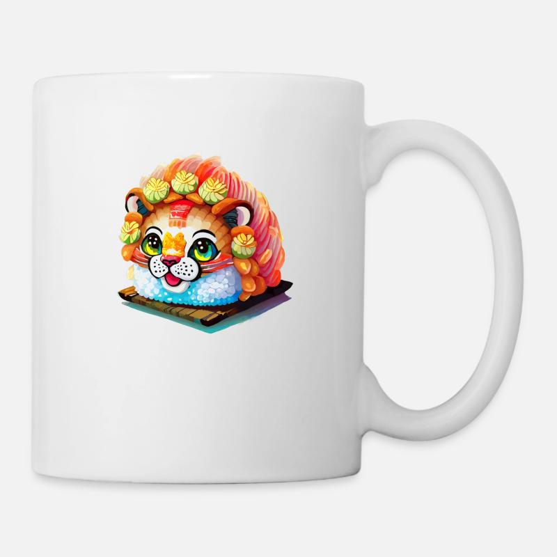 Sushi Lion - Mug - white