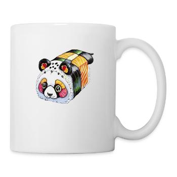 Sushi Panda - Mug blanc - blanc - Droite