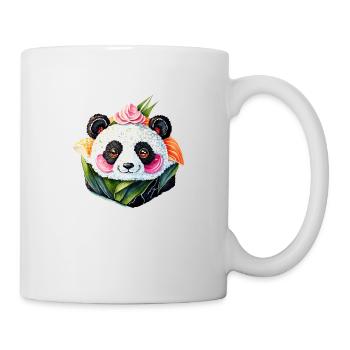 Sushi Panda - Mug blanc - blanc - Droite