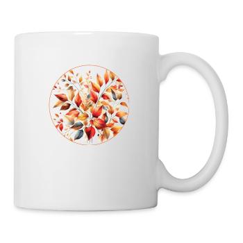 Herbstfärbung - Tasse - Weiß - Rechts